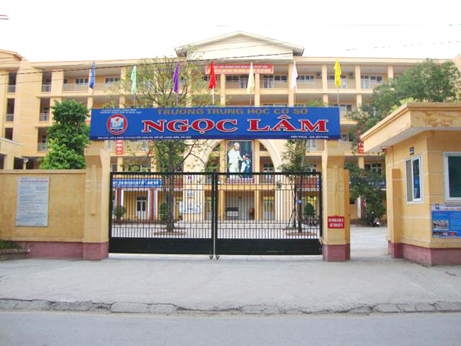 Ngọc Lâm - Trường THCS công lập quận Long Biên, Hà Nội (Ảnh: Nhà đất 24h)